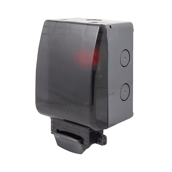 Click Essentials OA835T 1 Gang 13A DP IP66 Weatherproof Switched Socket ...