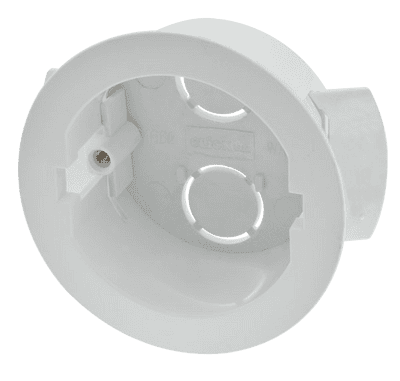 Click Essentials WA108P Round Ceiling 34mm Deep Dry Lining Box Pack Of 20
