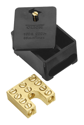 Click Essentials WA227 100A 1 Pole 5x35mm2 Link Box Pack Of 10