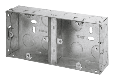Click Essentials WA370 1+1 Dual Accessory Box 35mm Deep