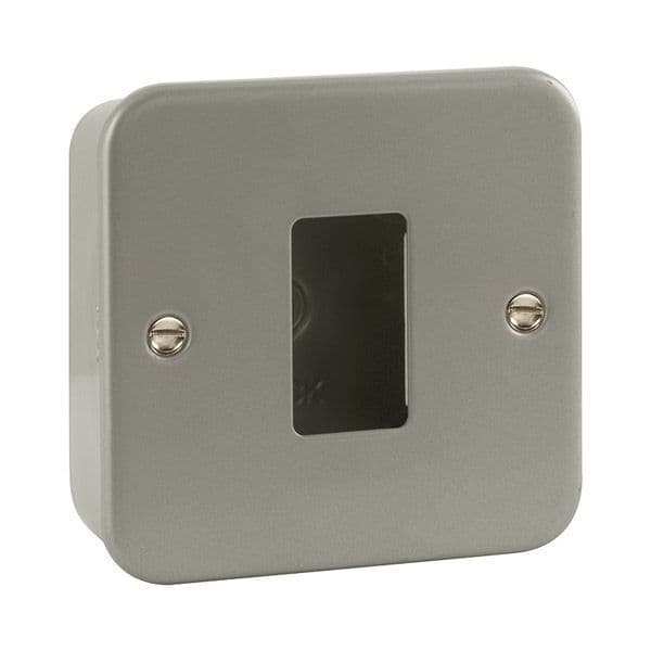 Click Grid Pro CL20401B Metal Clad 1 Gang GridPro Frontplate & Back Box ...