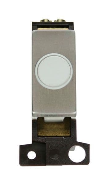 Click Mini Grid MD017WHSS 20A Ingot Flex Outlet Module - Stainless Steel