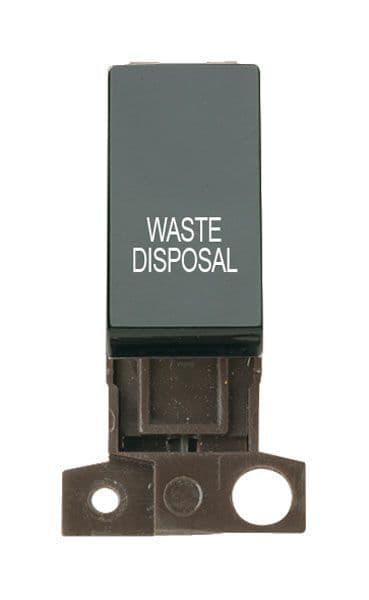 Click Mini Grid MD018BKWD 13A Resistive 10AX DP Switch Waste Disposal ...