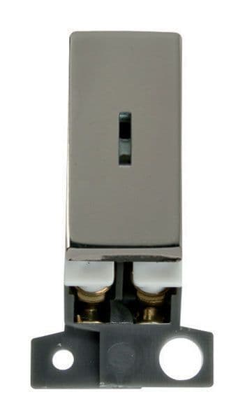 Click Mini Grid MD046BN 13A Resistive DP Ingot Keyswitch - Black Nickel