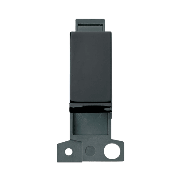 Click Minigrid MD070MB 10A 3p Switched Ingot Module Matt Black