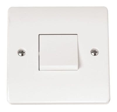 Click Mode CMA021 10A 1 Gang 3 Pole Switch - White