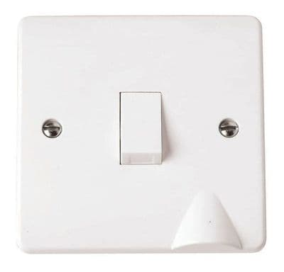Click Mode CMA022 20A DP Switch with Flex Outlet - White