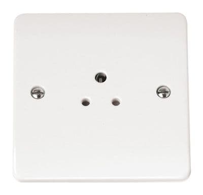 Click Mode CMA039 2A Round Pin Socket Outlet - White
