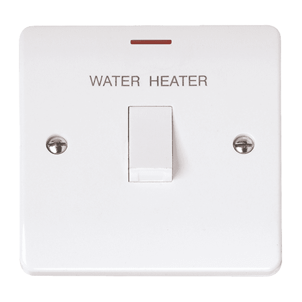 Click Mode CMA2042 20AX DP Water Heater Switch With Led