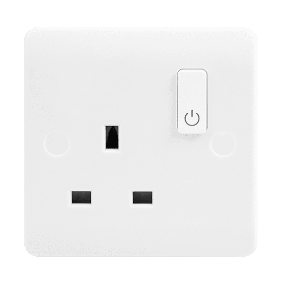 Click Mode Plug Click Mode CMA30035 13A 1 Gang Zigbee Smart Switched Socket Outlet