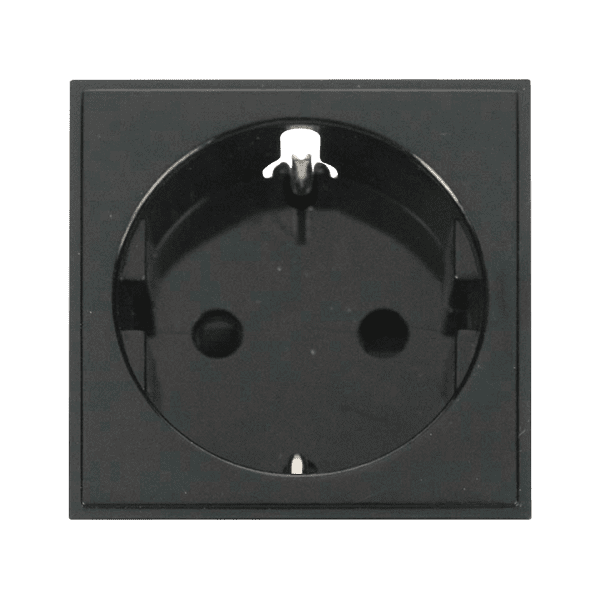 Click New Media MM020BK 16A European huko Socket Outlet Black
