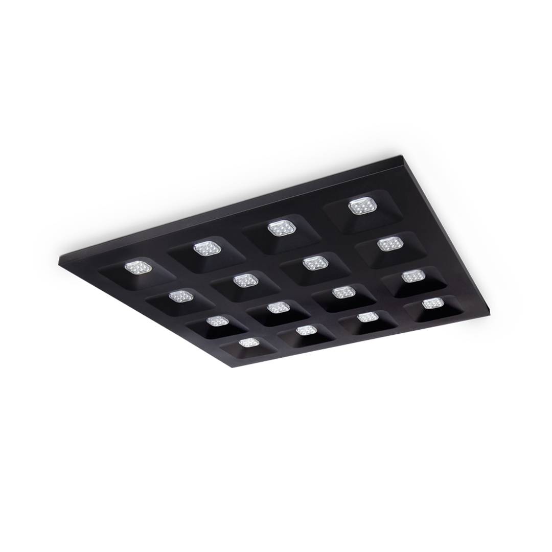 Collingwood DMB66X4K Domino CSP Panels Black 600 x 600 Driver-Less ...
