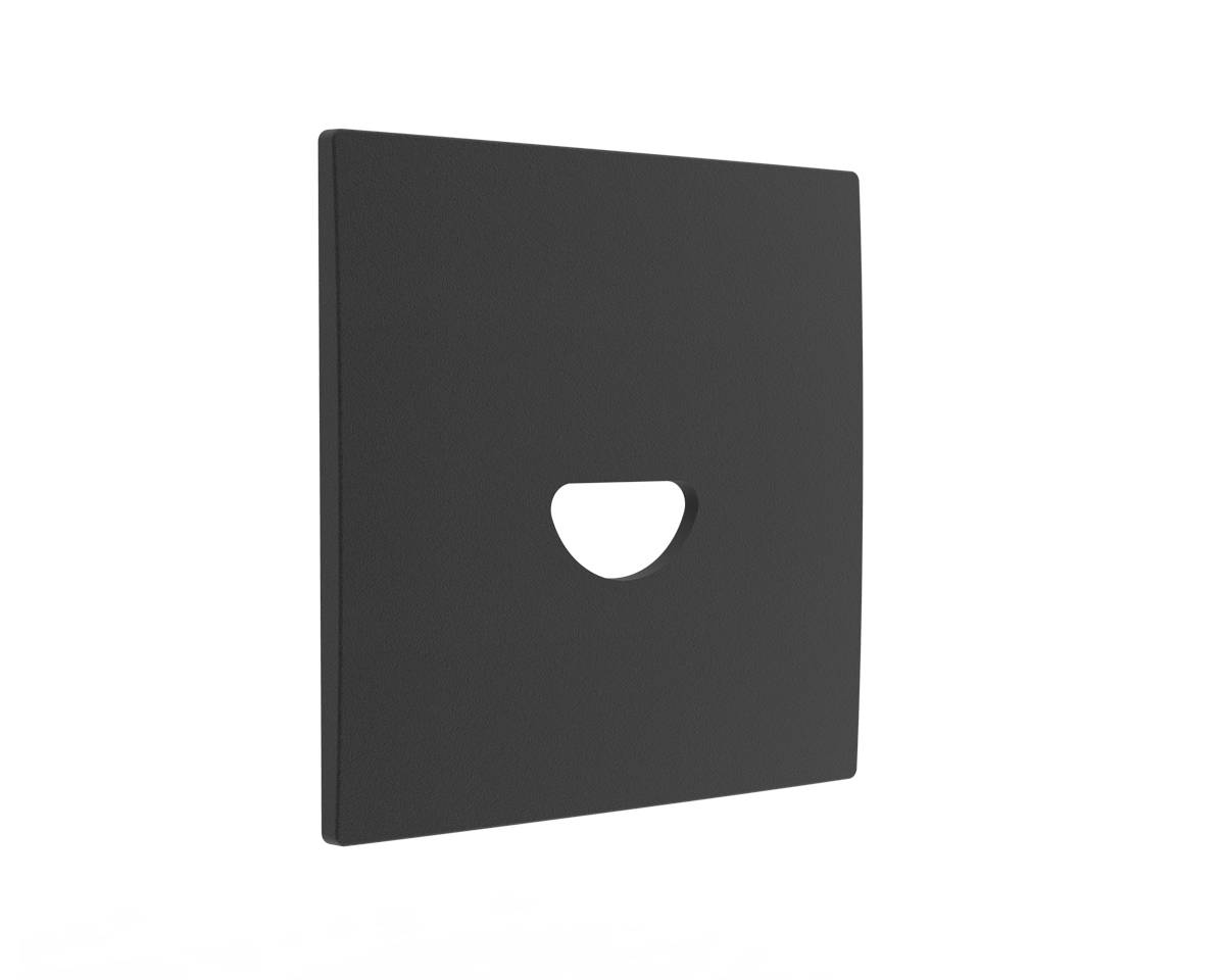Collingwood SBEZHCIRCLEB Square Bezel Half Circle Black CRI90 for StepBeam Wall Light Range