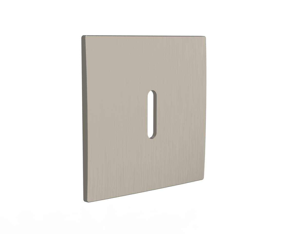 Collingwood SBEZSLOTWS Square Bezel Slot Satin Chrome CRI90 for StepBeam Wall Light Range