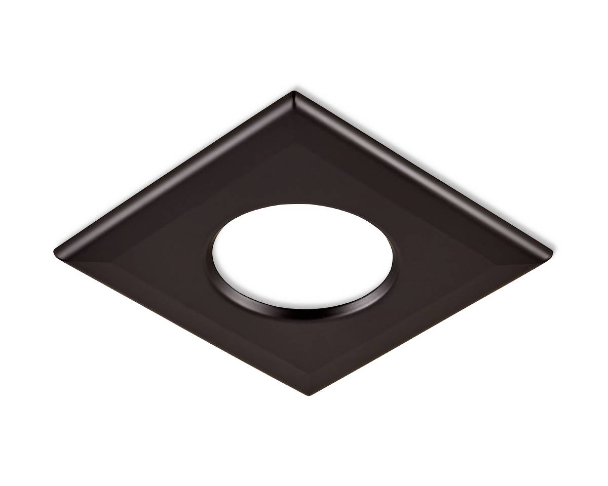 Collingwood SQB360BLK H2 Square Twist and Lock Bezel Black White for Downlight Range