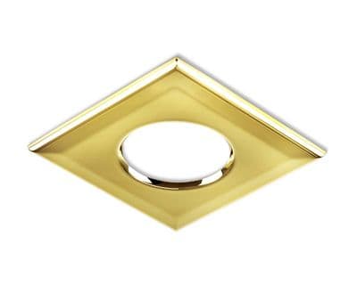 Collingwood SQB360PG H2 Square Twist and Lock Bezel Gold for Downlight Range