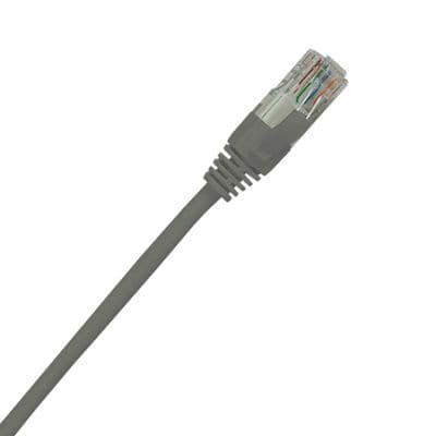 Connectix 003-3NB4-150-01C Grey CAT-5E Utp Moulded Patch Lead 15.0 Metres