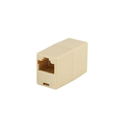 Connectix 006-003-010-00 White RJ45 To RJ45 Coupler