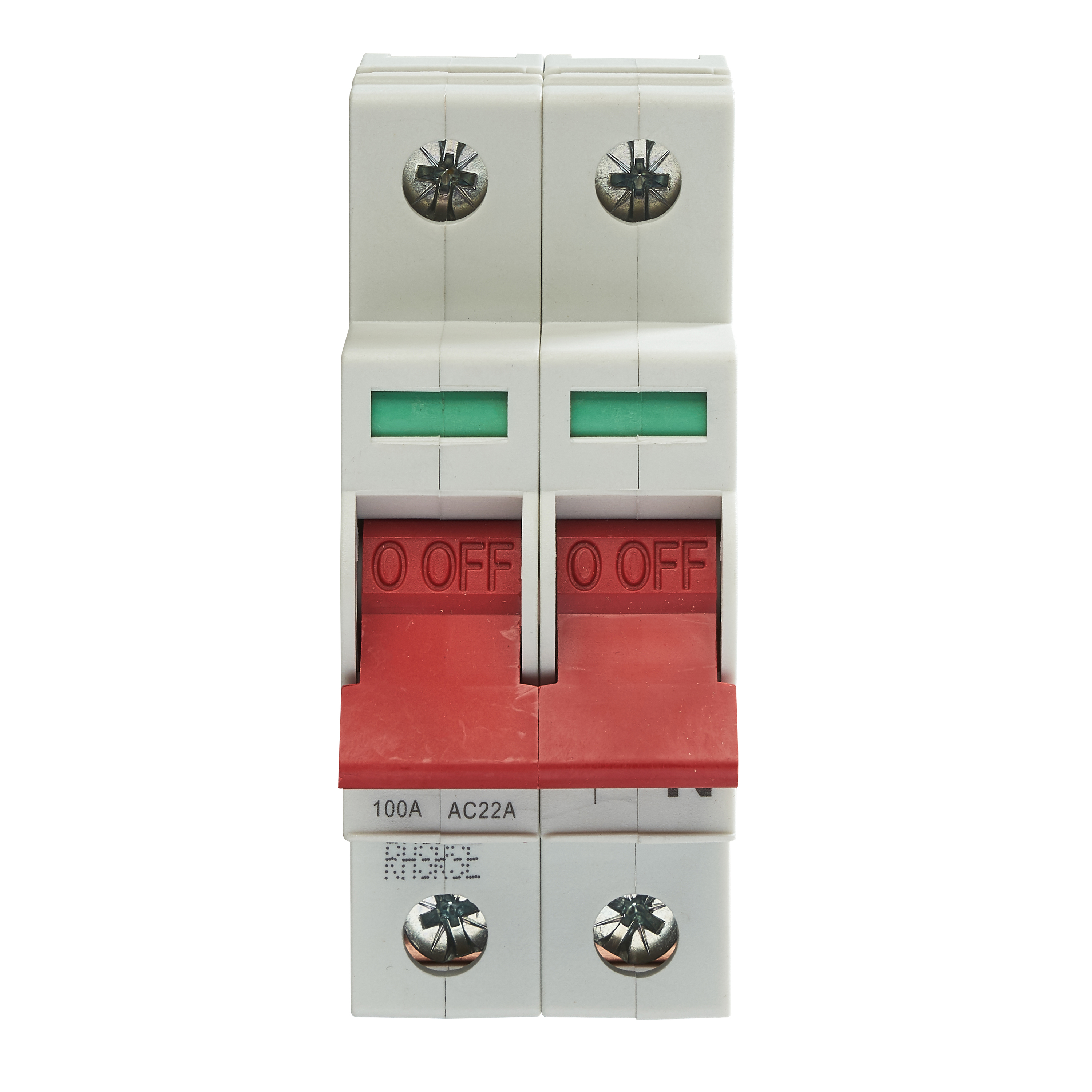 Crabtree 100SW2 Polestar Compact 100A 2P Switch Disconnector