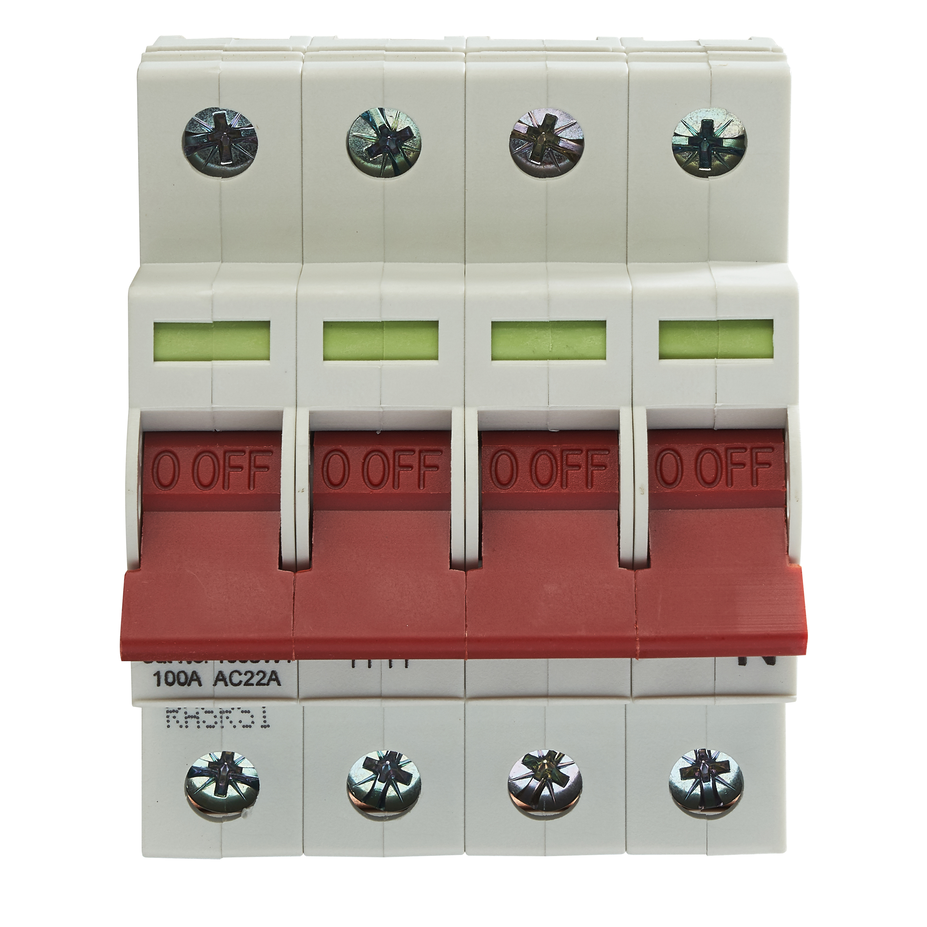 Crabtree 100SW4 Loadstar 100A 4P Switch Disconnector