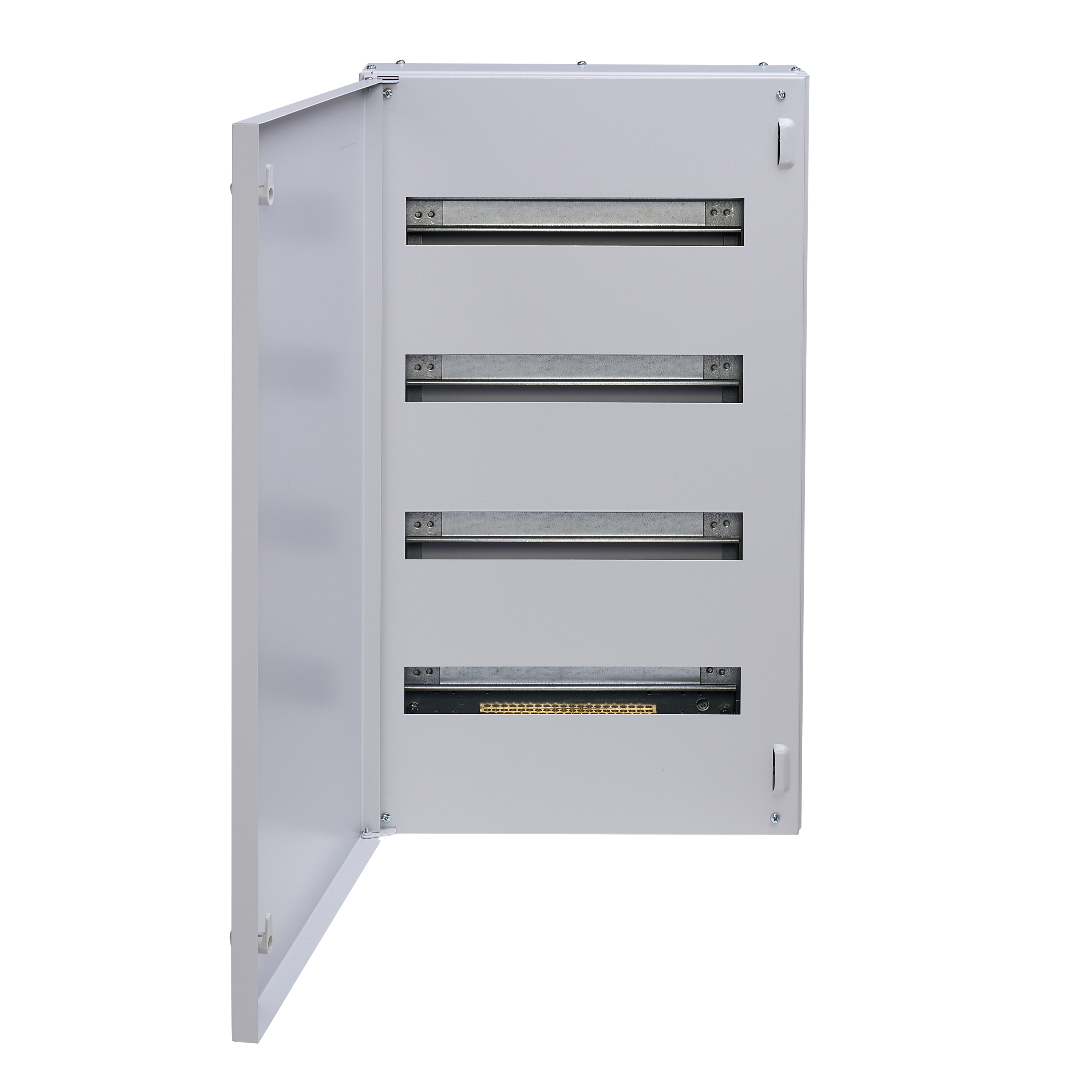 Crabtree 18AS4 Loadstar Rowboard 4x18 Module DIN Rail Surface Enclosure