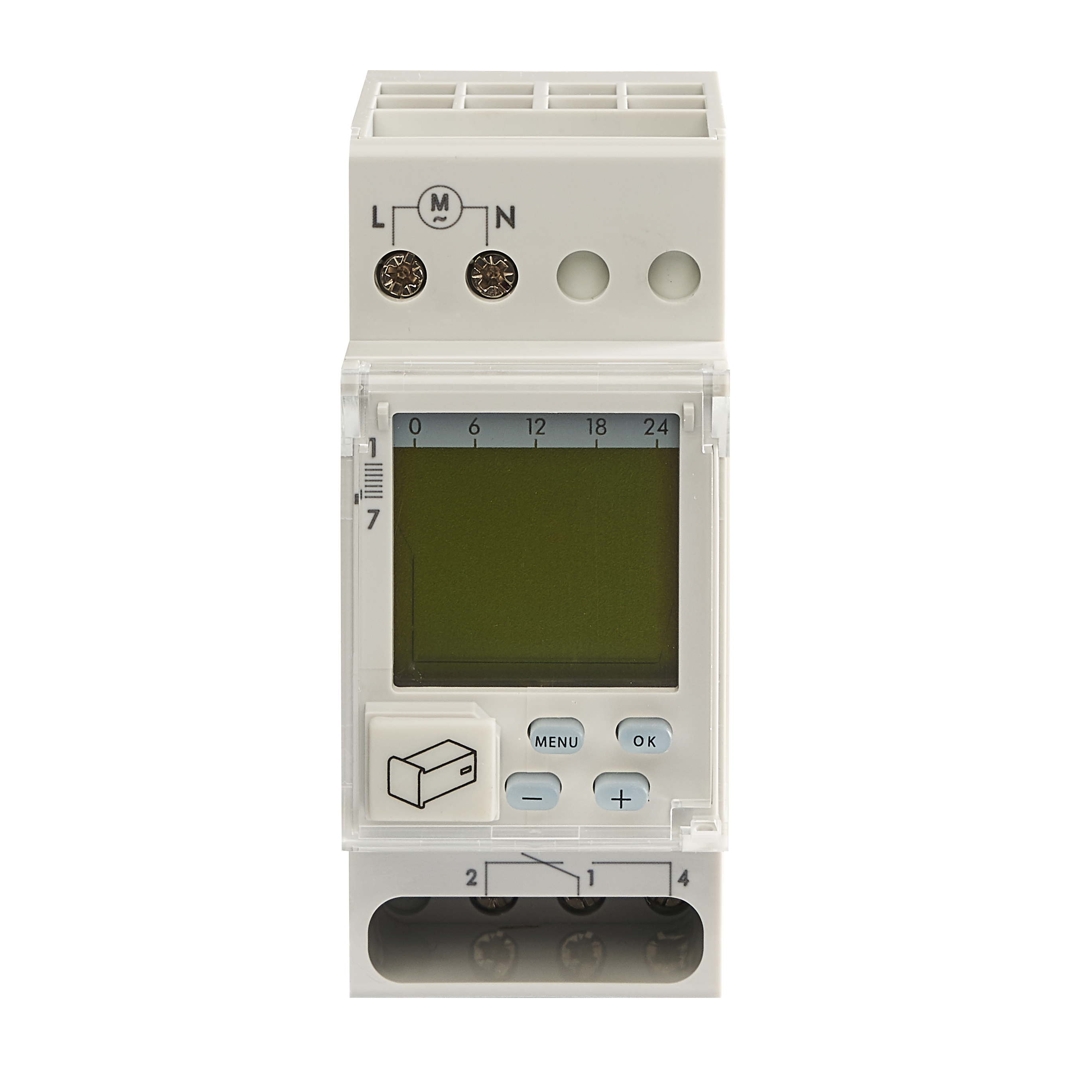 Crabtree 402/TD1 Loadstar 2 Module 1 Channel Digital Time Switch with ...