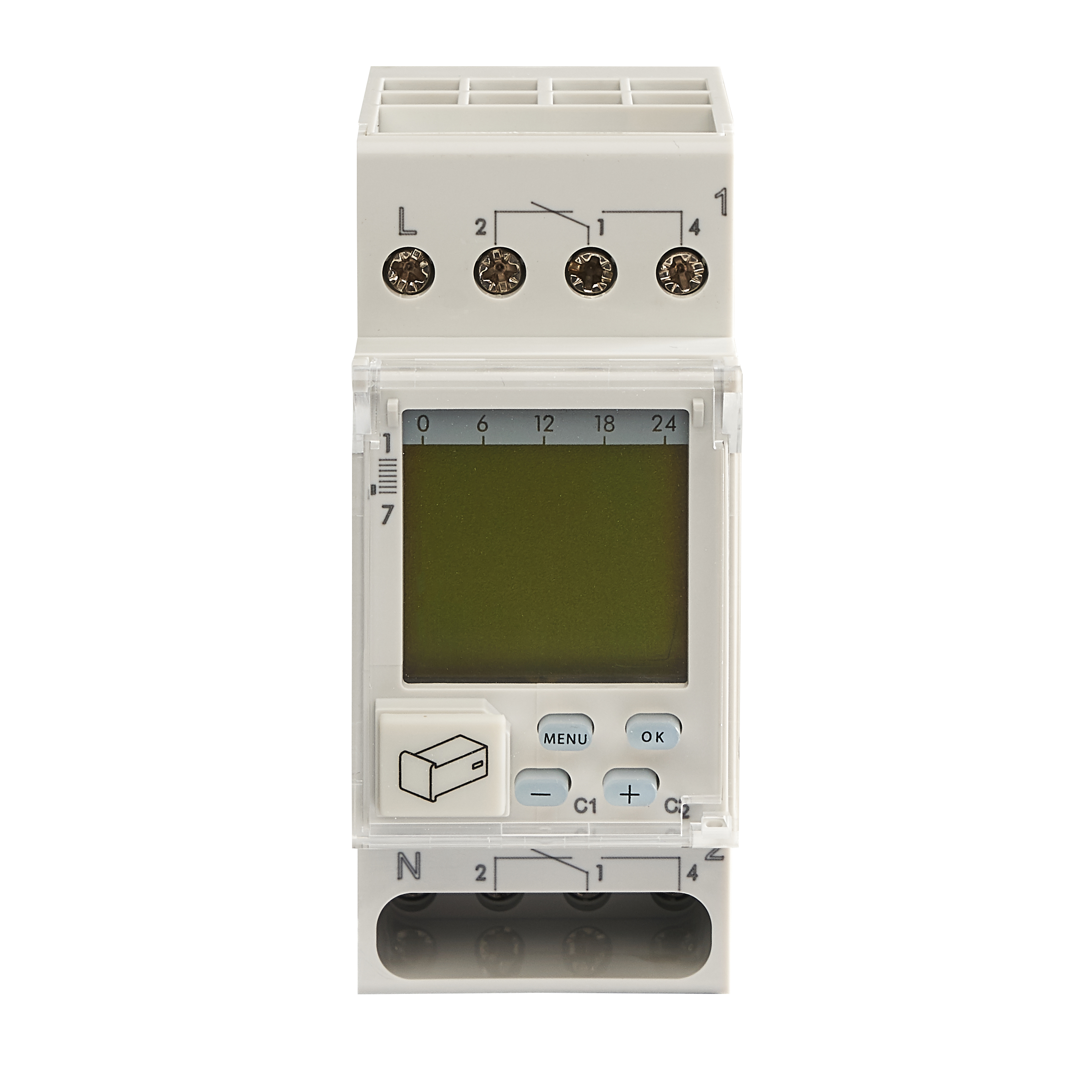 Crabtree 402/TD2 Loadstar 2 Module 2 Channel Digital Time Switch with ...
