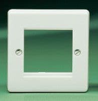 Crabtree 7091 1 Gang 2 Euro Module Front Plate