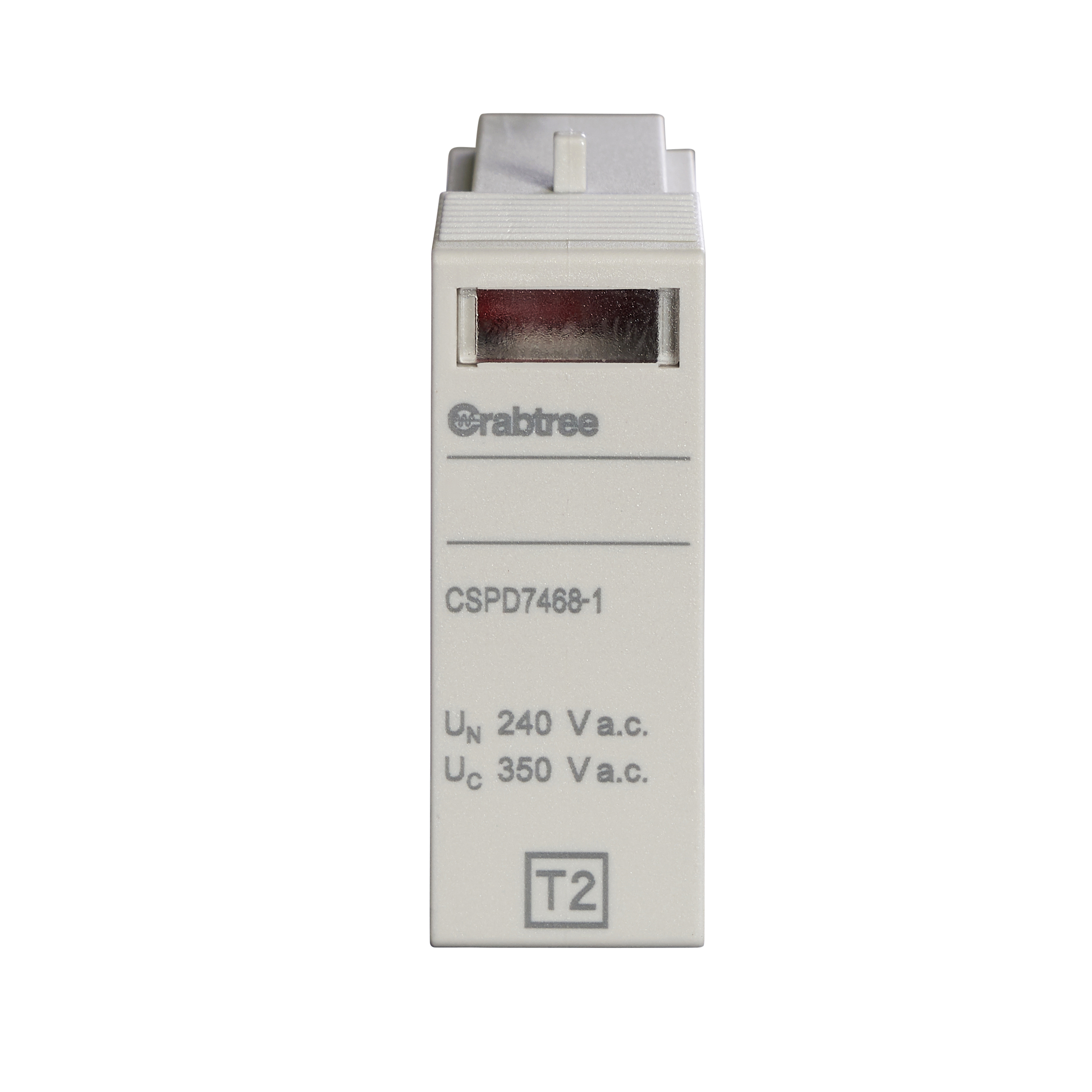Crabtree CSPD7468-1 Loadstar Type 2 L-N/L-PEN 20kA Varistor Plug ...