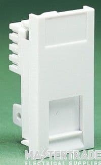 Crabtree Datapak 7177 Socket Cat 6 RJ45 1 Module