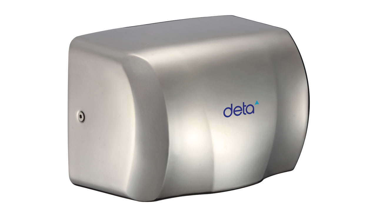 Deta 1011SS Vimark 1.0kW Compact High Speed Heavy Duty Hand Dryer - Stainless Steel