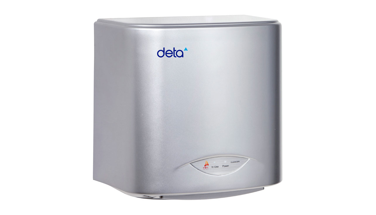 Deta 1016SL Vimark 1.1kW Low Energy Hand Dryer - Silver