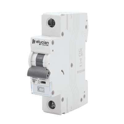 Elucian CU1MCB25B 1 Pole 6KA B Curve 25A MCB