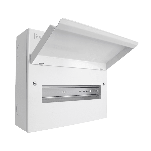 Elucian CUEB12 12 Way Unpopulated Elucian Metal Consumer Unit