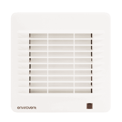 Envirovent CLAS100HP12V Axial Extractor Fan With Neon Light, Pullcord & Humidistat, SELV