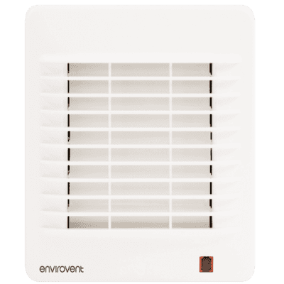 Envirovent CLAS100X12V Axial SELV Extractor Fan With Neon Light & Shutter