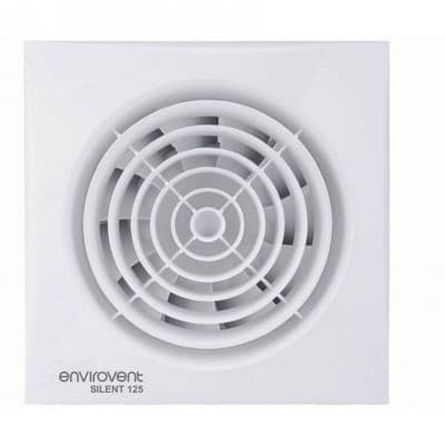 Envirovent SIL125T Silent Axial Extractor Fan 125mm Model With Backdraft Shutter & Timer
