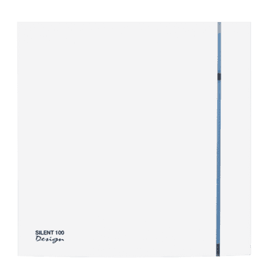 Envirovent SILDES100S Silent Axial Extractor Fan 100mm Design Model With Backdraft Shutter