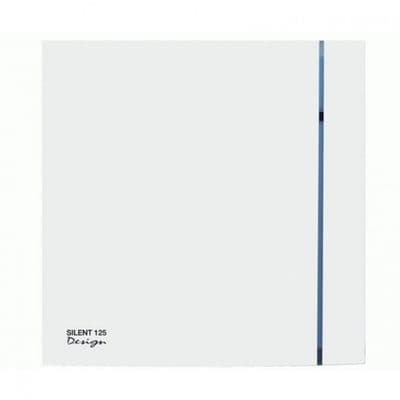 Envirovent SILDES125S Silent Axial Extractor Fan 125mm Design Model With Backdraft Shutter