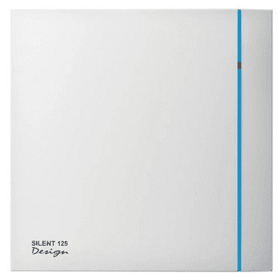 Envirovent SILDES125T Silent Axial Extractor Fan 125mm Design Model With Backdraft Shutter & Timer