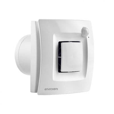 Envirovent SILDUAL-100 Extractor Fan With Presence Detector & Humidity Sensor