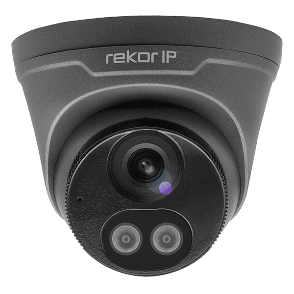 ESP HD View RC228FDG Rekor IP 24/7 IP Poe 2mp 8mm Dome Camera Grey
