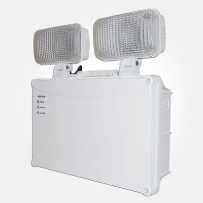 Eterna LEDTWNSPOT 7W LED IP65 Twinspot Emergency Fitting