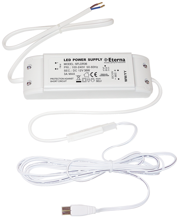 Eterna SFLDR36 36W Driver For Super Flat Strip Lights