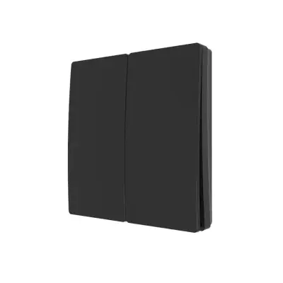 Forum CUL-40034 2 Gang Kinetic Push Switch IP42 Matt Black