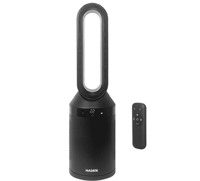 Haden 215536 Bladeless 2-in-1 Tower Fan & Heater
