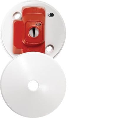 Hager Klik CR64AX 6A 4-Pin Prewired Ceiling Rose