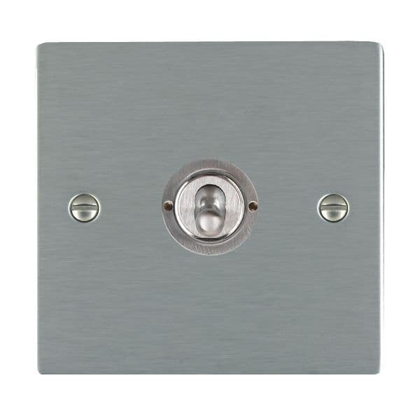 Hamilton 84TRT Sheer Satin Stainless 1G 10AX PTM/PTB Retractive Toggle ...