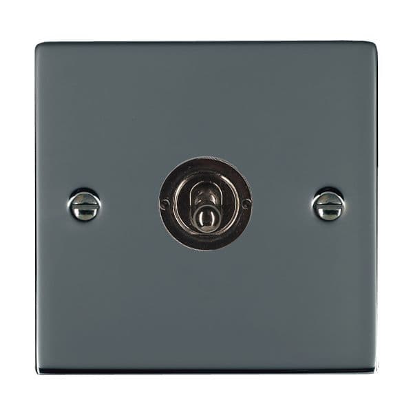 Hamilton 88TRT Sheer Black Nickel 1G 10AX PTM/PTB Retractive Toggle Switch