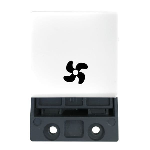 Hamilton HM3116FN Verve White Micro Grid 1g 20AX DP Fan Symbol